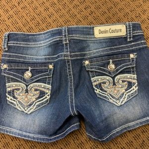 Denim culture shorts size small